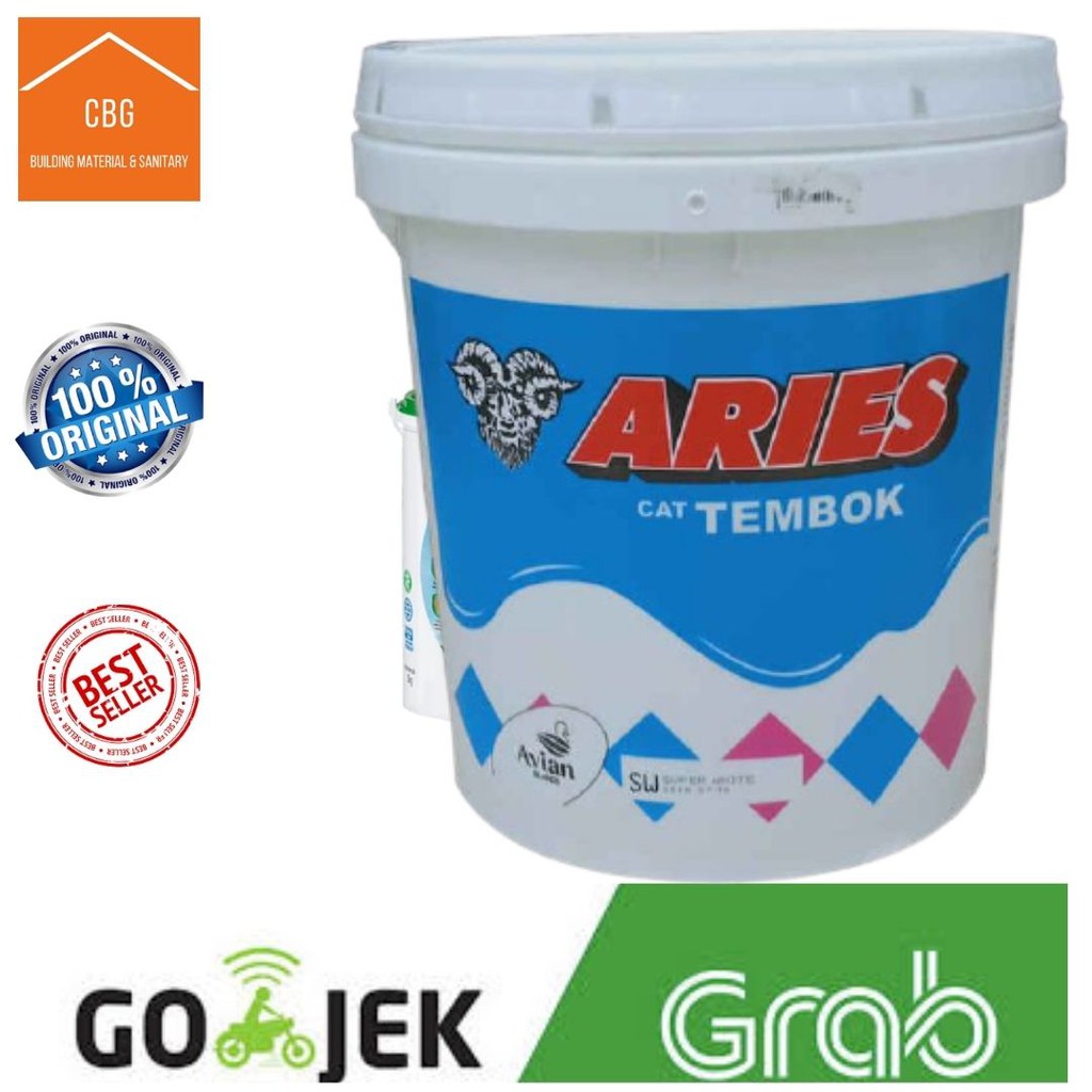 CAT TEMBOK ARIES 20 KG