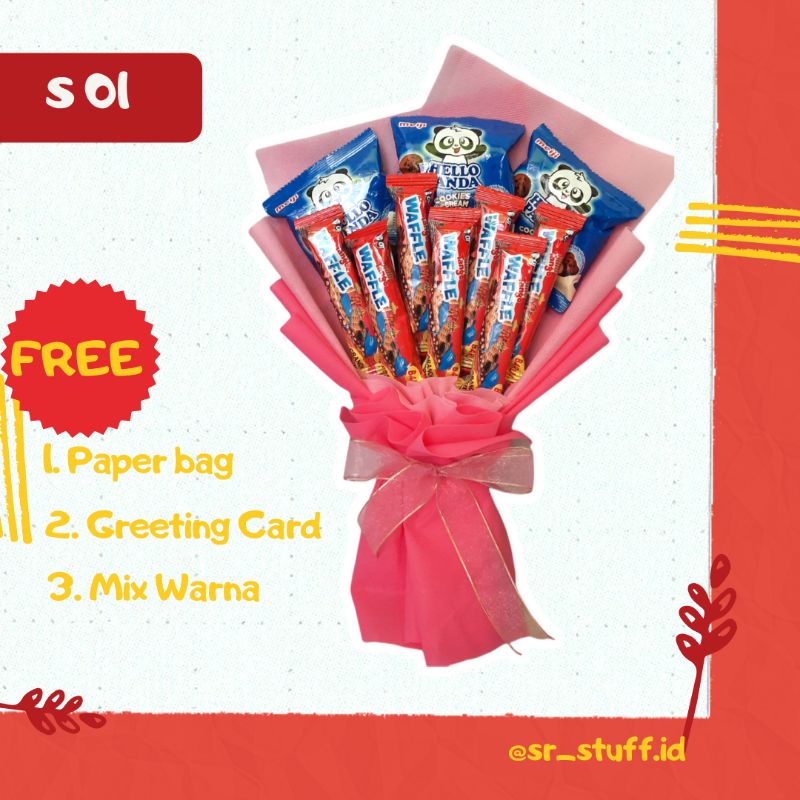 

Buket Snack Murah 2/Buket Snack Custom/Buket Wisuda|FREE GREETING CARD CUSTOM