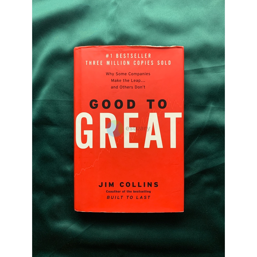 PRELOVED - Novel/Buku Good to Great - Jim Collins (HC)