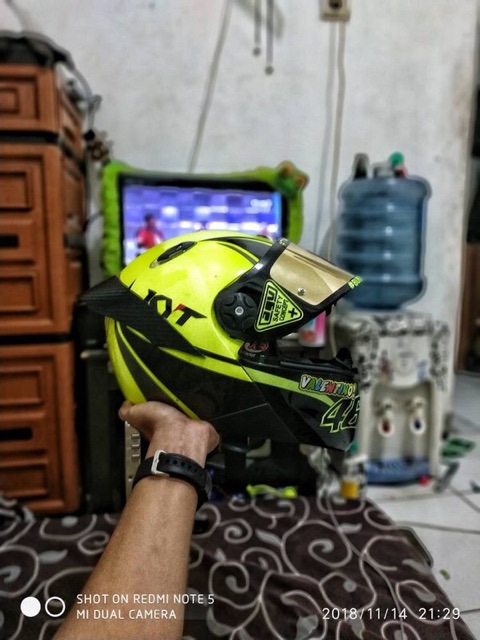 Spoiler Helm Kyt 2 Vision 2vision X Rocket Zeus Spoiler Universal Shopee Indonesia