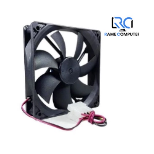 FAN CASING 12 CM HITAM / FAN CASE PENDINGIN CPU