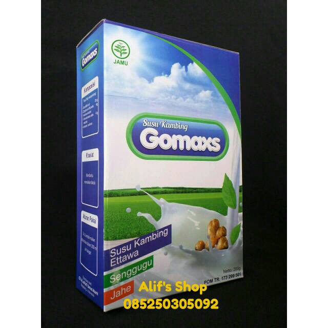 

Gomaxs bukan Gomars Susu Bubuk Kambing Etawa 200 gram