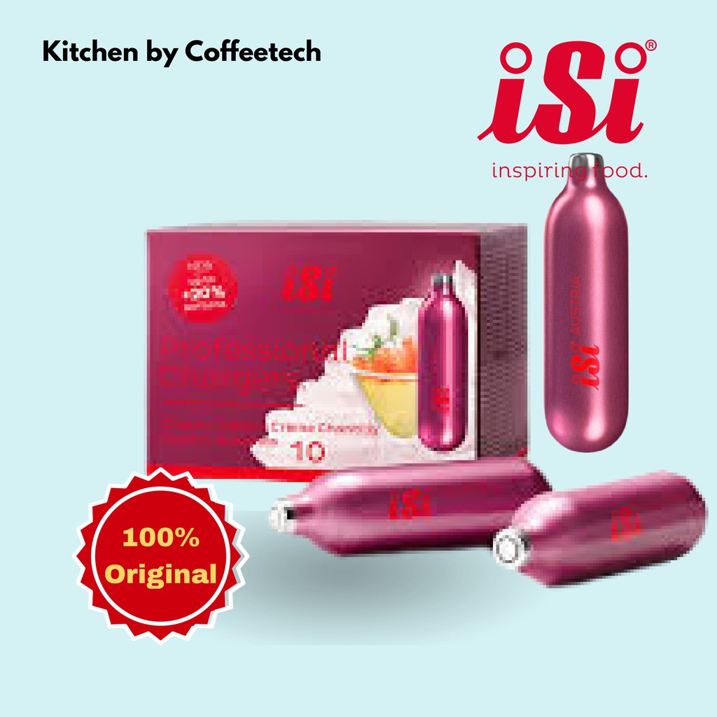 

iSi Cream Charger untuk Whip Cream (Made in Austria) ; Varian Box