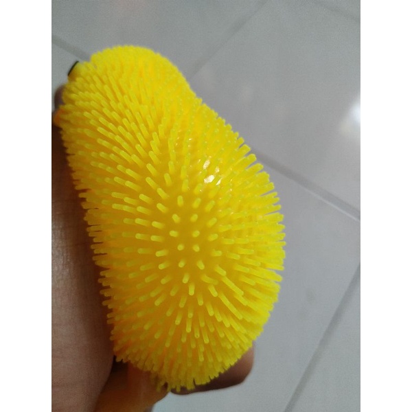 Mesh Ball Ayam LED / Stress Ball Anak Ayam / Mainan Anak Ayam / Squishy Ayam LED