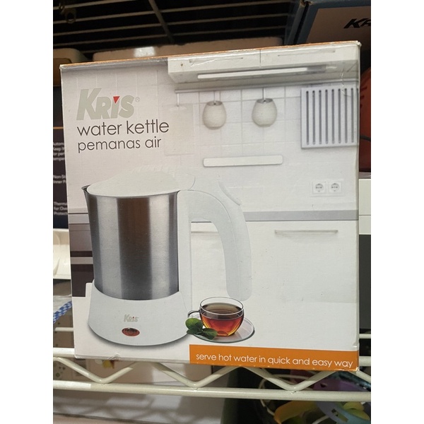 Teko Listrik kris Travel Mini Duo Voltase 110/220V 500ml / Water Kettle Electric / Pemanas Air / Kri