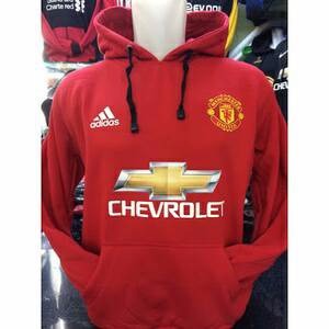 IMPORT JAKET / HOODIE BOLA MU ADIDAS WARNA MERAH TERLARIS