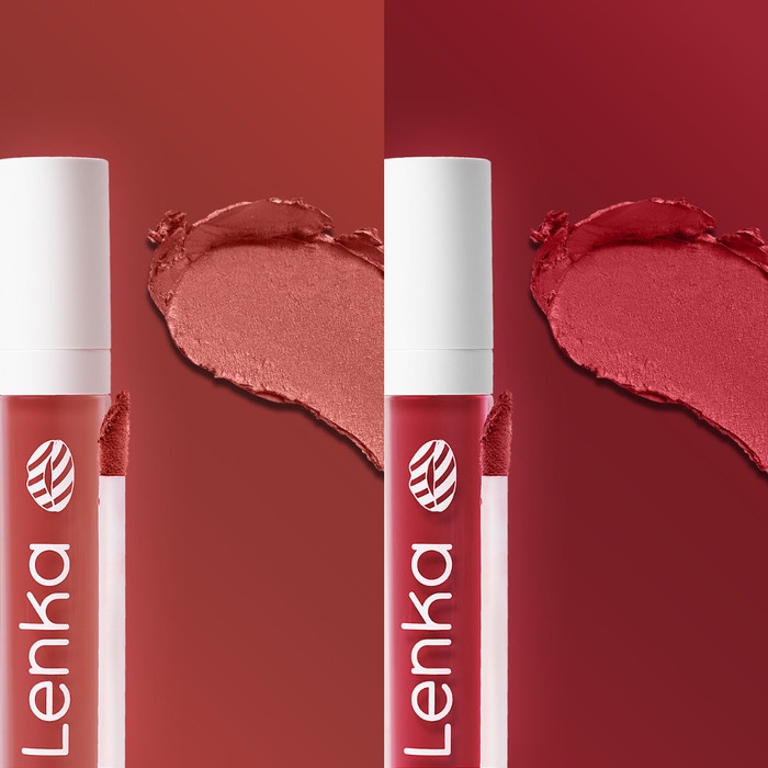 S20Ffs Lenka Lipstick ( Bundling Set Exotic Breeze + Bold Desire ) Sf20Ds