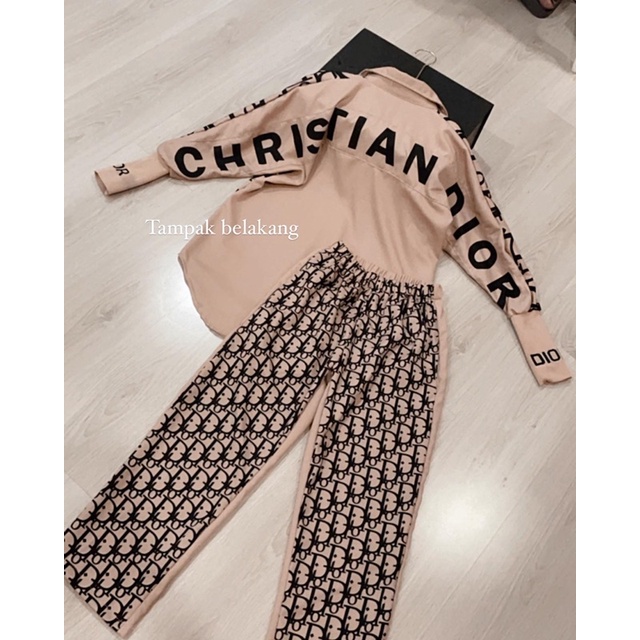 SETCEL DIO ( kemeja + kulot )-4