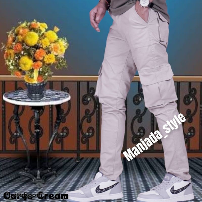 Celana Cargo Panjang Pria Original Jumbo Slimfit Army Laki Laki Murah Loreng Kargo Pant Big Size Dewasa Chargo Hitam Premium Jogger Distro Cowo Jeans Tebal