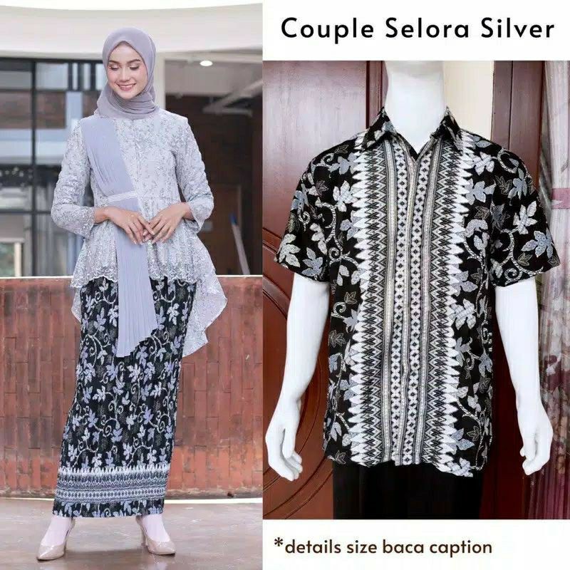 COUPLE KEBAYA AMALIA SELENDANG - COUPLE BLOUSE AMALIA - KEBAYA TUNANGAN