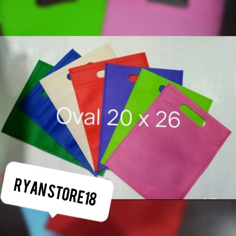 

Goodie Bag Oval 20×26 /Tas Oval Spondbod