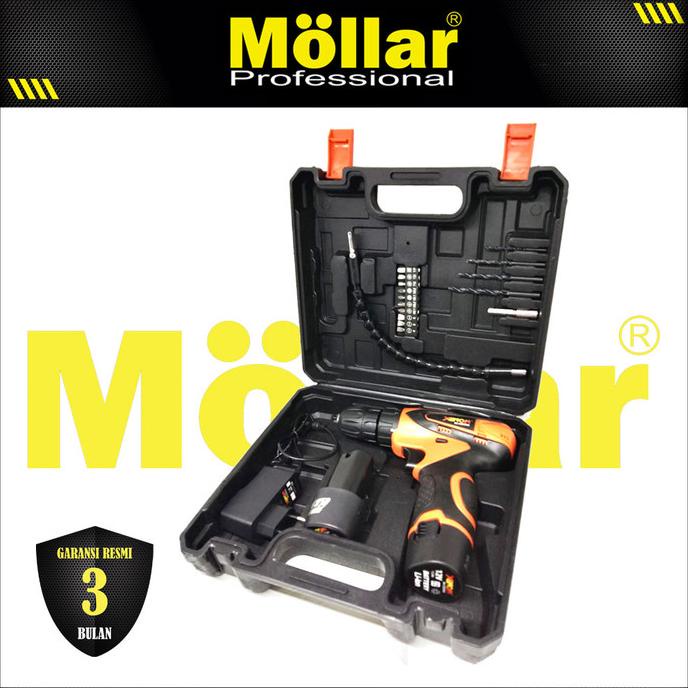 XENON CDD505 Mesin Bor Cas Charger 12V Cordless Drill Set Mata Bor