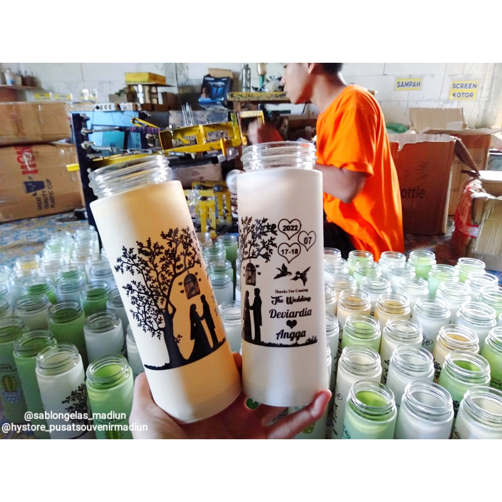 SOUVENIR BOTOL KAKTUS MURAH | MINIMAL ORDER 80 PCS (1 DUS)