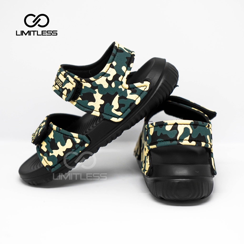 Sandal Anak Motif Army Anti Slip Sendal Gunung Anak Captain Amerika Kekinian Terbaru