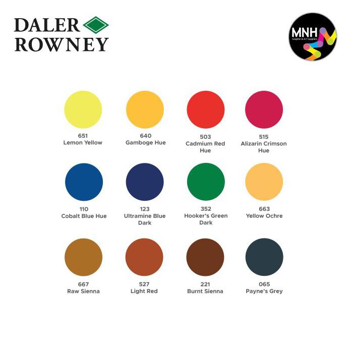 

TERLARIS CAT AIR DALER ROWNEY AQUAFINE TRAVEL SET PERALATAN MELUKIS ART SET MENGGAMBAR