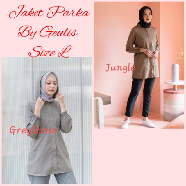 Jaket Parka By Geulis #Size L