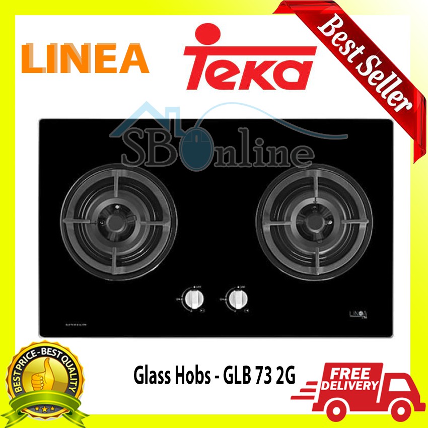 Kompor LINEA by TEKA Glass Hobs - GLB 73 2G