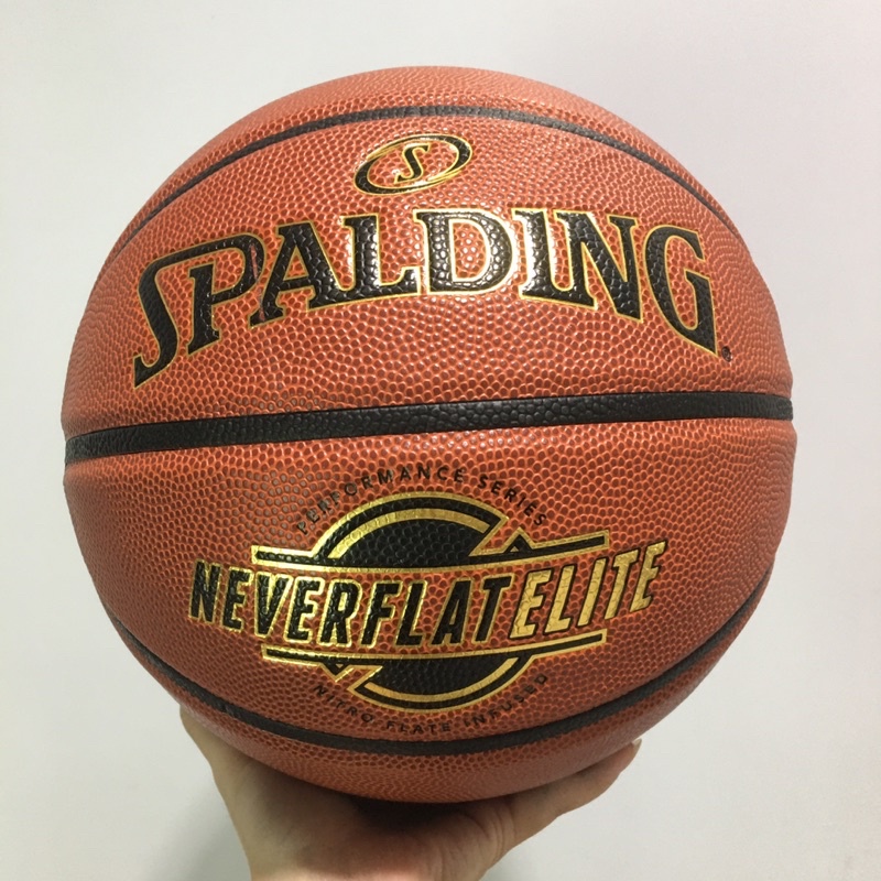 BOLA BASKET SPALDING NEVER FLAT ELITE COMPOSITE BRICK SZ07 SPA-76-573Z SIZE 7