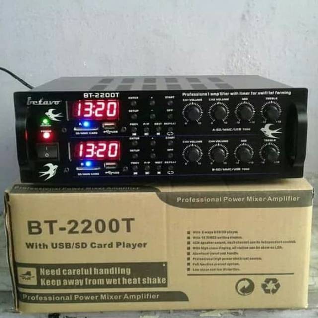 AMPLI WALET BETAVO BT 2200 BT2200 AMPLIFIER