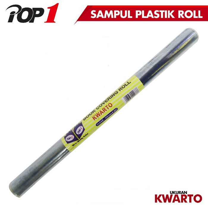 

SAMPUL BUKU / SAMPUL MIKA ROLL KWARTO 250X5M POP 1