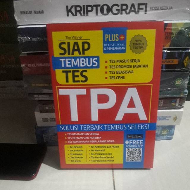 

Siap tembus tes tpa