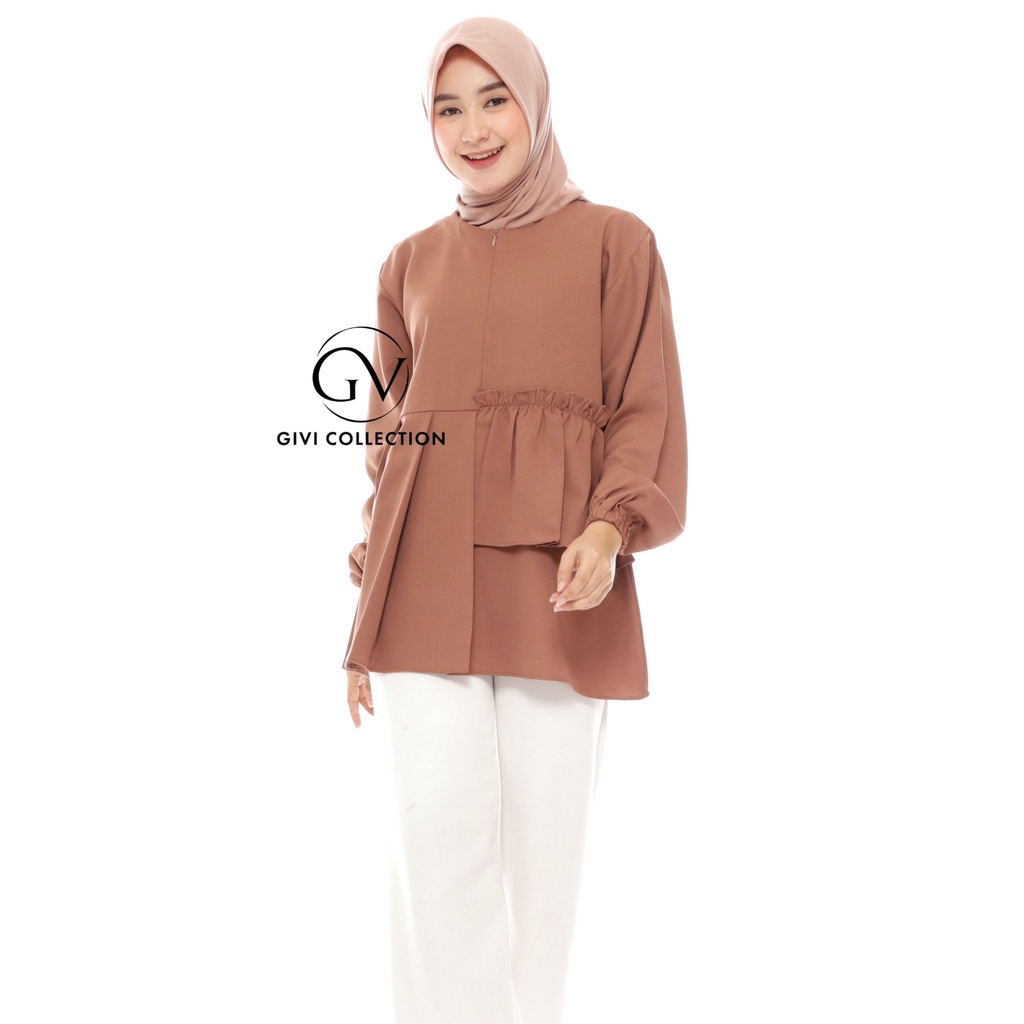 Malvina Blouse  /Atasan wanita / Busui