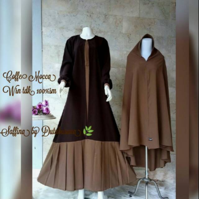 GAMIS SYARI SAFFINA BY DUTA BUSANA