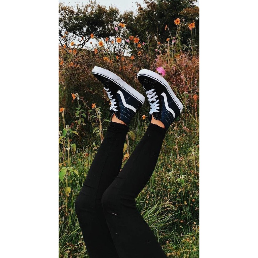 Sepatu VANS SK8 HIGH PREMIUM QUALITY/Pria &amp; Wanita