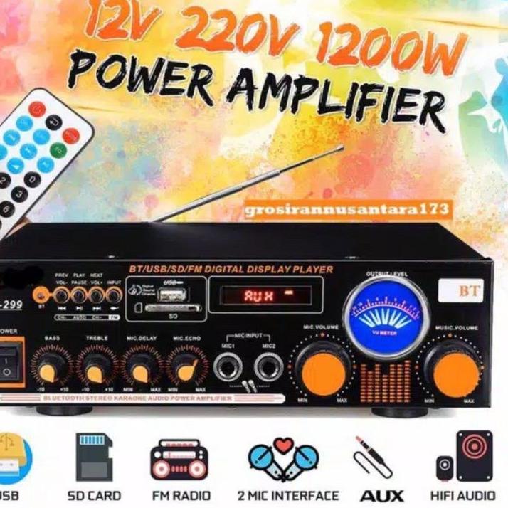 Serbuuuu.. Power Amplifier Fleco BT-329/BT-326/fleco -198B Amplifier Bluetooth BT-326/BT-329/BT-889/fleco-BT-299