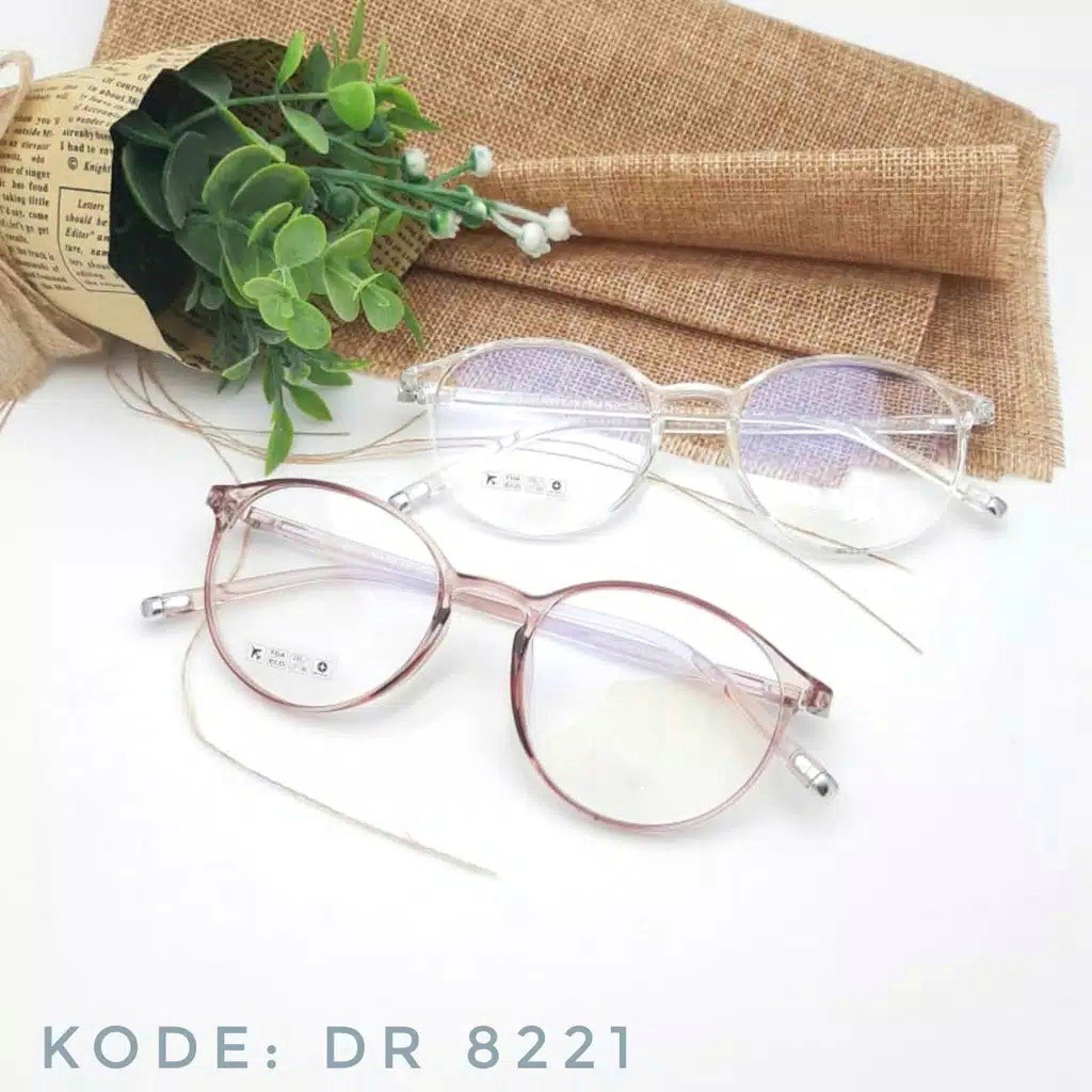 DR 8221 paket frame kacamata lentur antiradiasi photocromic blueray 2182 murah