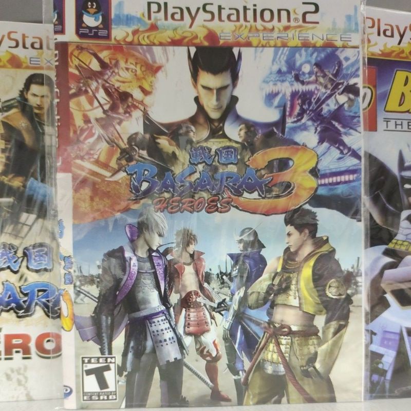 KASET PLAY STATION 2 BASARA 3 HEROES