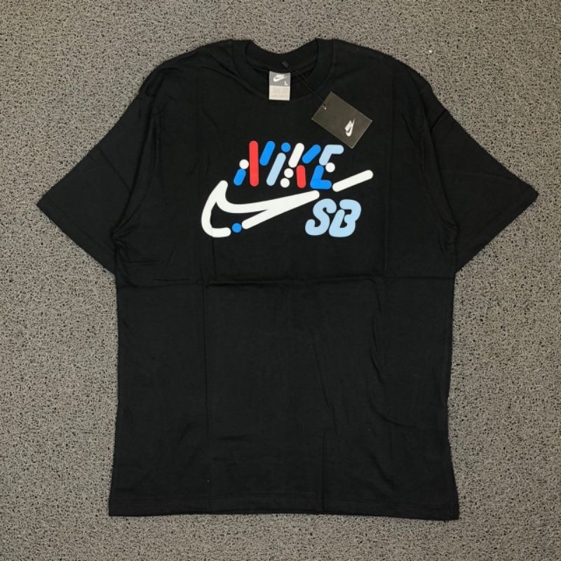 Kaos Nike SB Body Font Text Logo Middle Tees