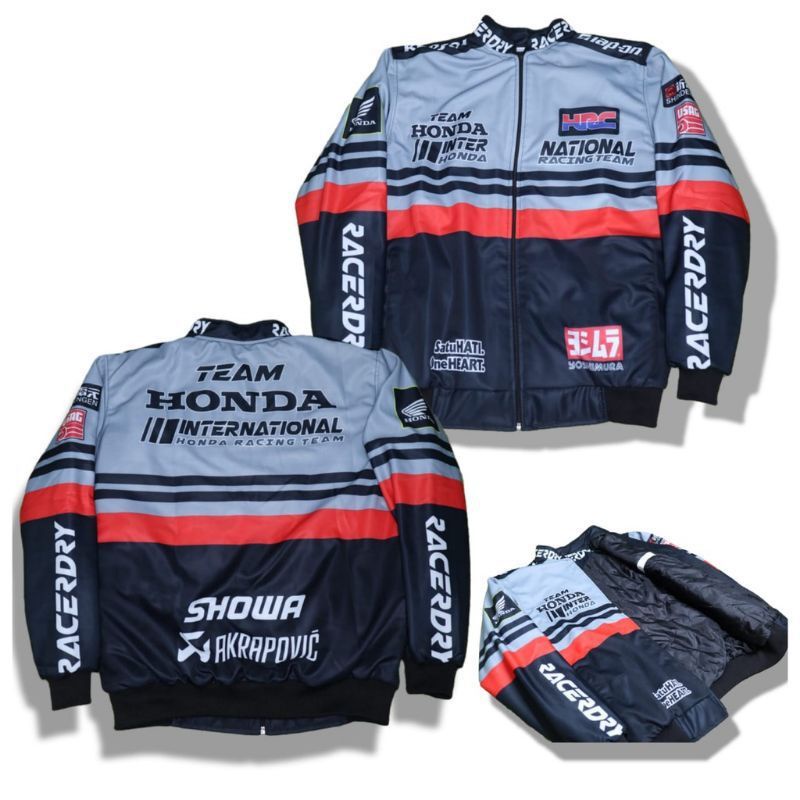 Jaket Motor Bigsize Full Printing Sublimation