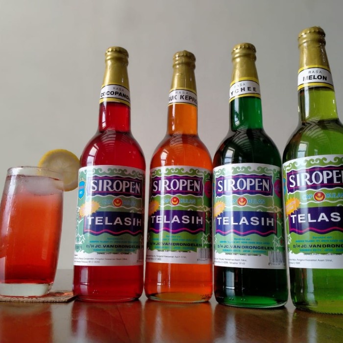 

SIROPEN Telasih Syrup Frambozen & Cocopandan Botol 630ml