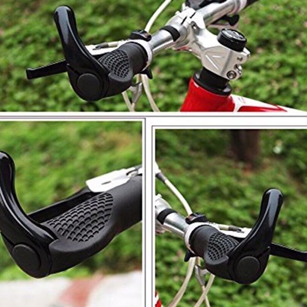 "JPN.19Au22ᵟ" 2Pcs/Pair Handgrip Sepeda MTB Ergonomis