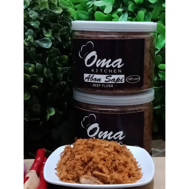 

Abon Sapi Oma Kitchen (Beef Floss) 125gram