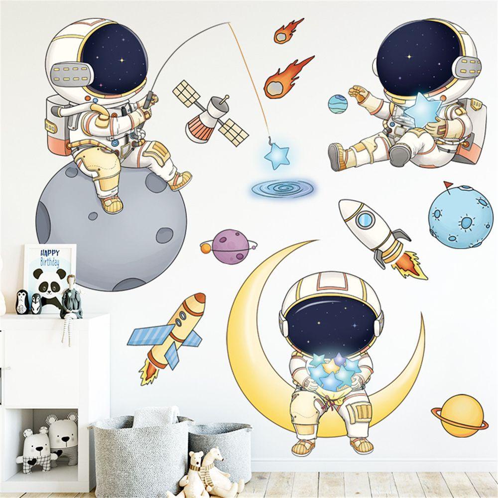 Preva Wall Stiker Mural Dekorasi Stiker Planet Kamar Anak