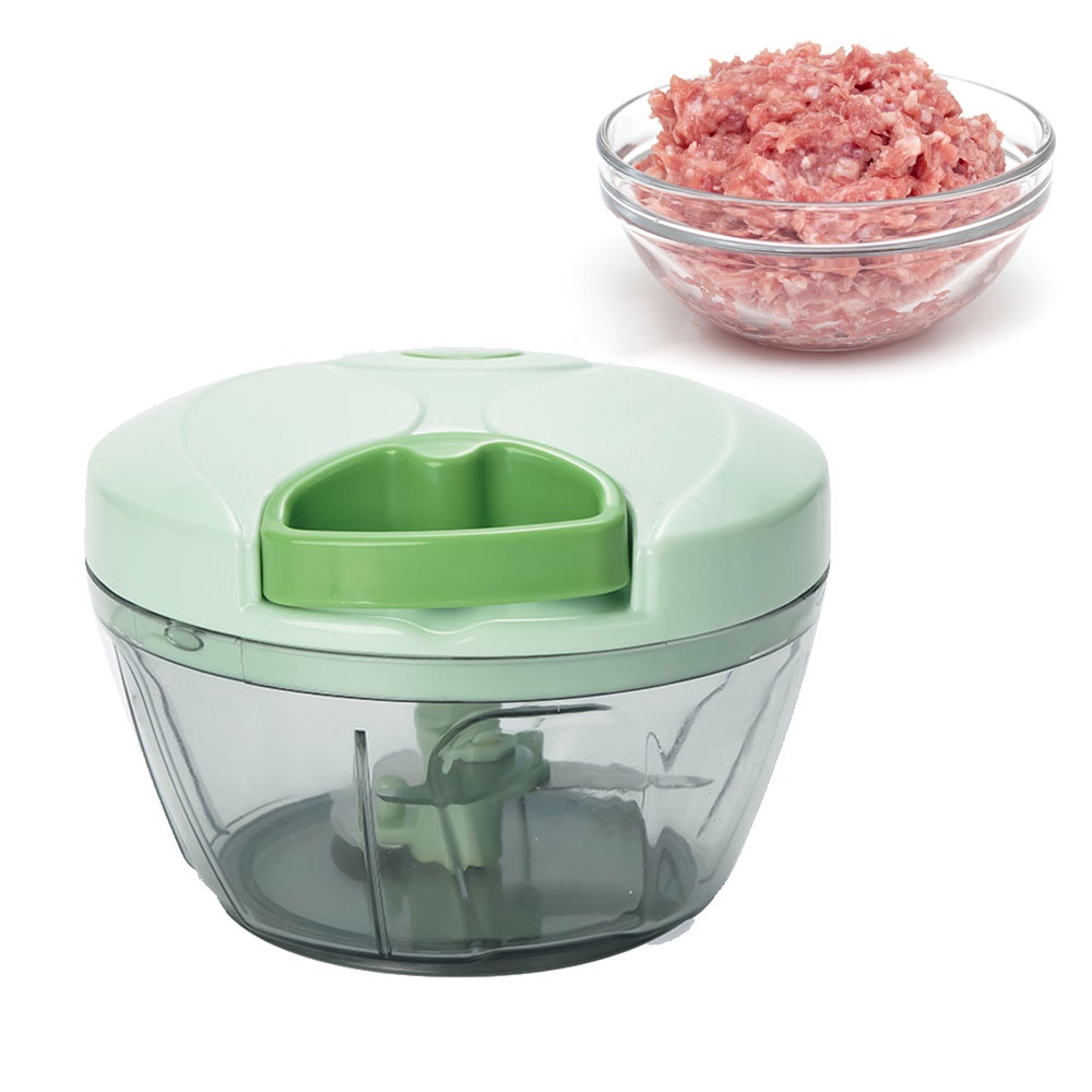 Chopper Blender Capsule Pemotong Manual Tekan Pencacah Penggiling Daging Mixer  Multi Fungsi