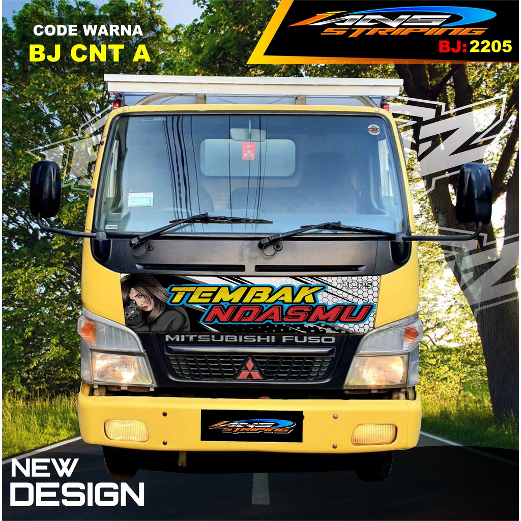 STICKER KAP DEPAN TRUK  RAGASA / STIKER KABIN TRUK RAGASA,UMPLUNG / STIKER KAP CUP DEPAN TRUK DINA,FUSO