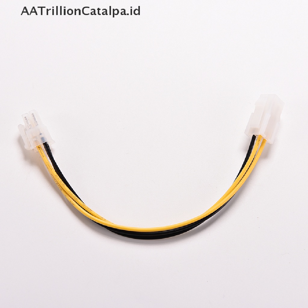 Aatrillioncatalpa Kabel Adapter Konektor Power Supply ATX 4 Pin Male Ke Female 8 20cm