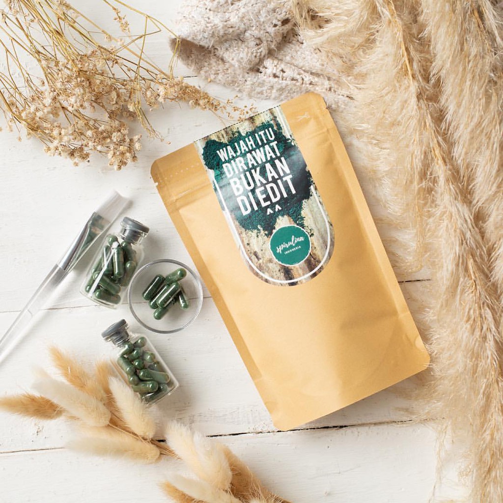 MASKER WAJAH spirulina