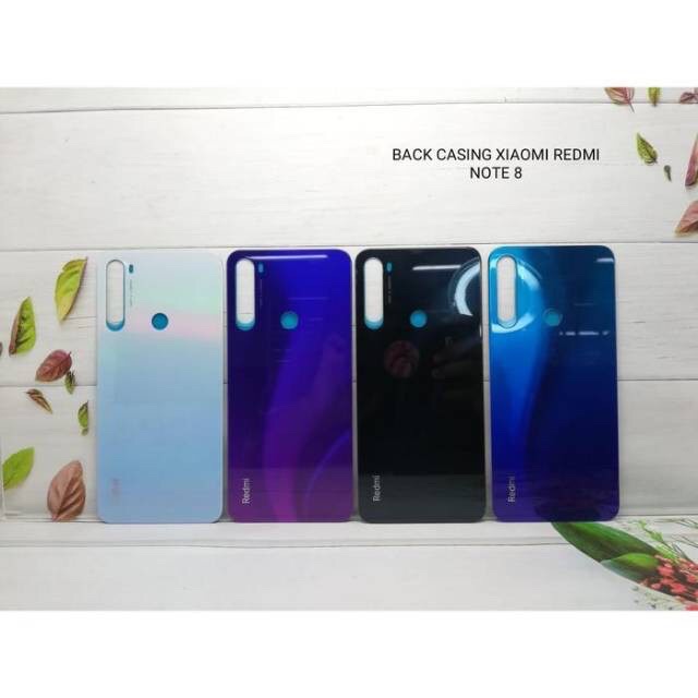 Backdoor Backcase Tutup Belakang Casing Belakang Redmi Note 8 Original