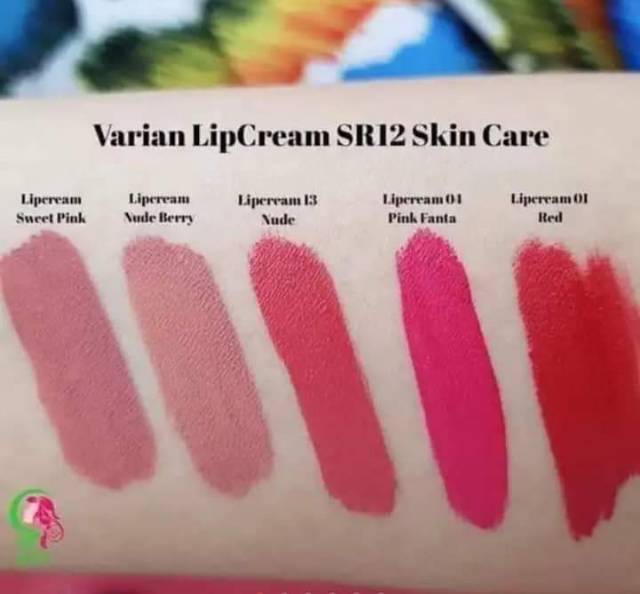 LIP CREAM MATTE SWEET PINK SR12 / LIPCREAM BPOM / WARNA LEBIH TAHAN LAMA / MENCERAHKAN BIBIR