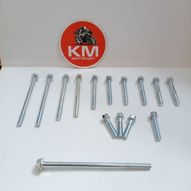 BAUT SET BLOK KOPLING/MAGNET HONDA GRAND SERIES (HARGA SET)