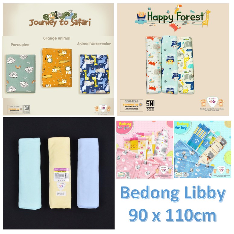 Kain Bedong / Swaddle Bayi Libby (1pcs) CBKS