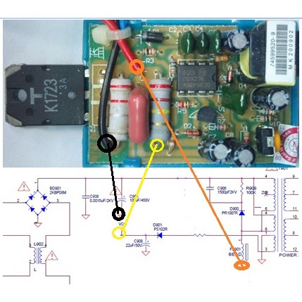 Original Hanaya regulator Gacun switching 12A MK34C reg tv 1434" Er~1739