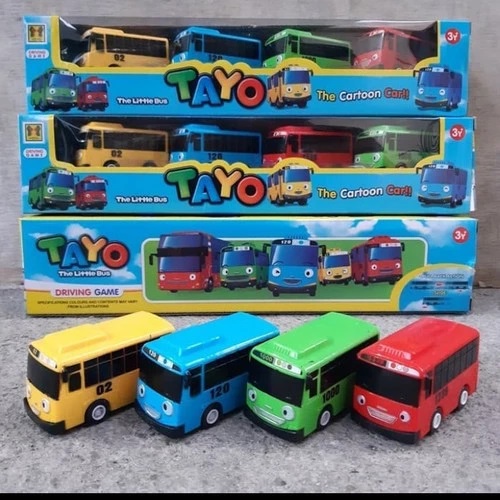 mobil tayo bus kecil set 4