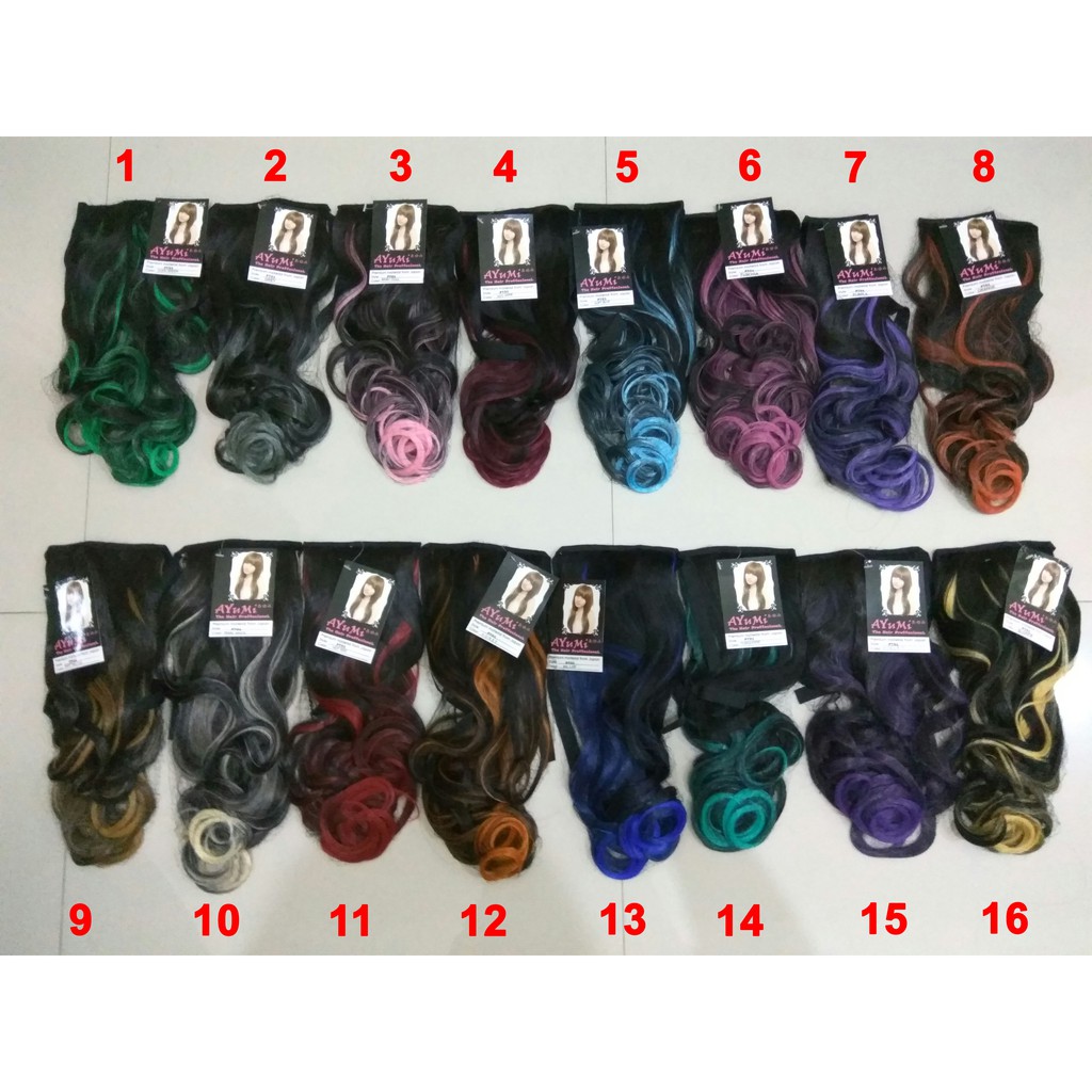 [BELI 1 GRATIS 1]PONITAIL IKAT OMBRE AYUMI ORI KOREA MURAH