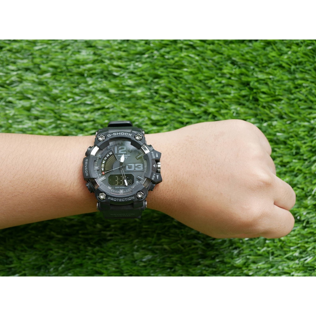 jam Double time - Arloji Gshockk C Tampilan mewah dan elegan