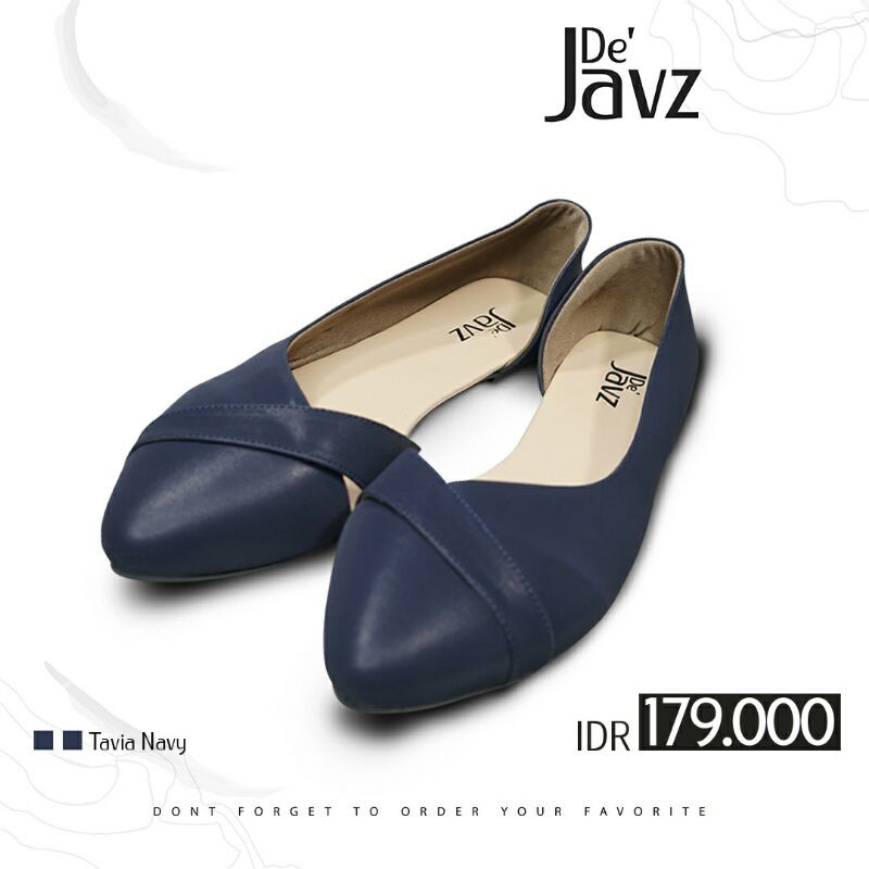 sepatu wanita flat shoes terlaris tavia de'javz